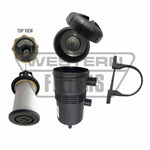 Mitsubishi Triton 2015-23 MQ MR Pajero Sports 2.4L Diesel 4N15 Mann+Hummel ProVent Oil Catch Can Kit OS-PROV-14