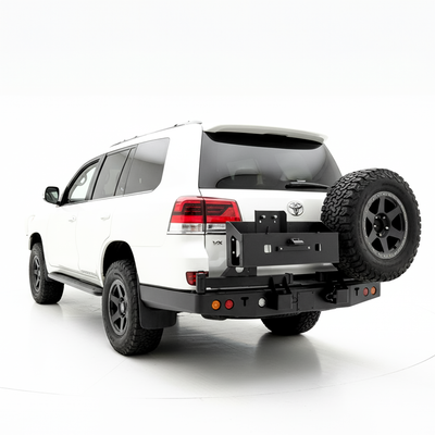 200 Series Rear Bar Spare Wheel Carrier Suits 2008-2021 - | Rockarmor