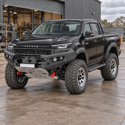 N90 Hilux No Hoop Bullbar - Rockarmor GT Bumper