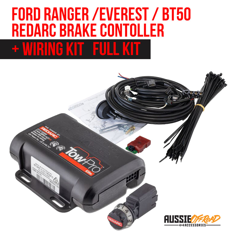Ford Ranger / Everest / Bt50 Redarc Tow Pro + Wiring Harness