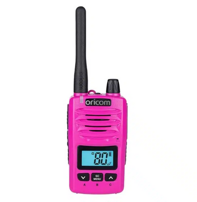 Handheld Uhf CB Radio Waterproof - Oricom DTX600 Pink