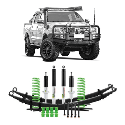 Hilux N70 Suspension Kit 50mm | Ironman Nitro Gas