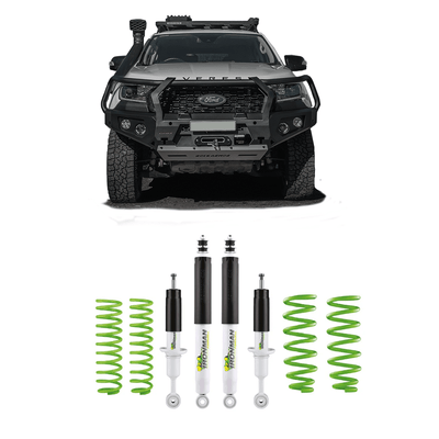 UA2 EVEREST 2018 - 2023 Suspension Kit 50mm Lift | Ironman Foam Cell