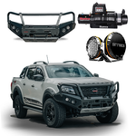 NP300 Bullbar Protek Pack - GT Bar | Runva Winch | Stedi Lights