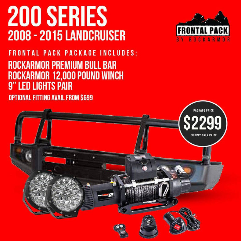 Frontal Pack Suits - 2008 - 2015 Landcruiser 200 Series | Rockarmor