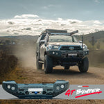 Hilux Bull Bar GT No Loop Bumper Suits 08/2020+