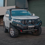 Prado 150 GT Bumper Steel no loop bull bar to Suit 11/2017+