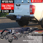 Nissan NP300 Rear Step Tow Bar - Combo Pack