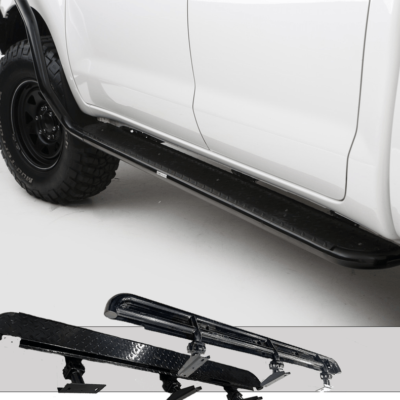 Hilux Rock Sliders Suits N70 05-15