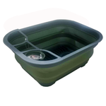 Collapsible Sink / Drying Rack - Army Green