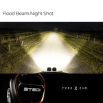 Type-X™ EVO 7 Inch LED Driving Lights (pair)