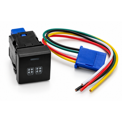 Rocker Switch Suits Toyota - Square Push Switch