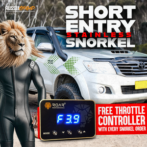 Stainless Snorkel + Free Throttle Controller