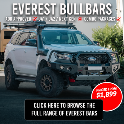 GU Patrol Rear Bar - Spare Wheel Carriers