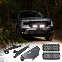 Light Bar Behind Grill 