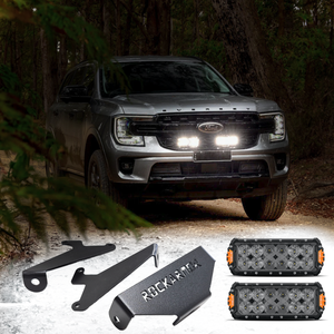 Light Bar Behind Grill 