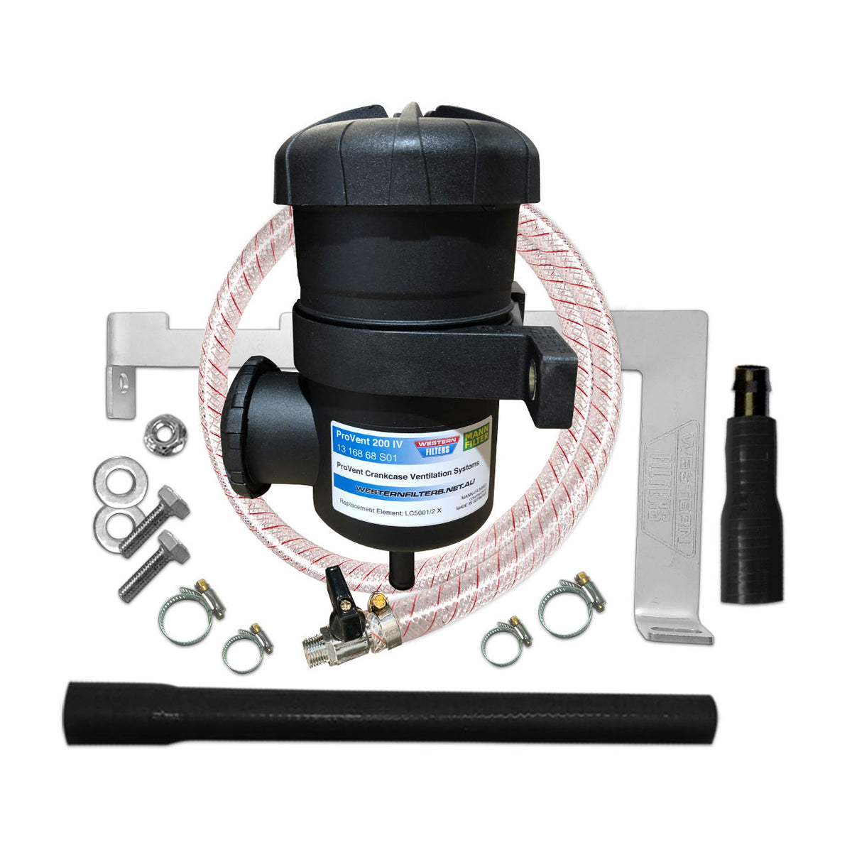 Toyota Hilux Fortuner N80 1GD-FTV GUN-126R EGR 2015-on 2.4L 2.8L Mann+Hummel ProVent Catch Can Kit OS-PROV-12