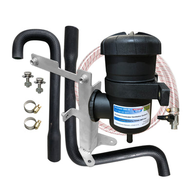 Isuzu D-MAX MU-X 4JJ1-TCX 2012-16 3.0L TD ProVent Catch Can DUAL Bracket Kit OS-PROV-37B