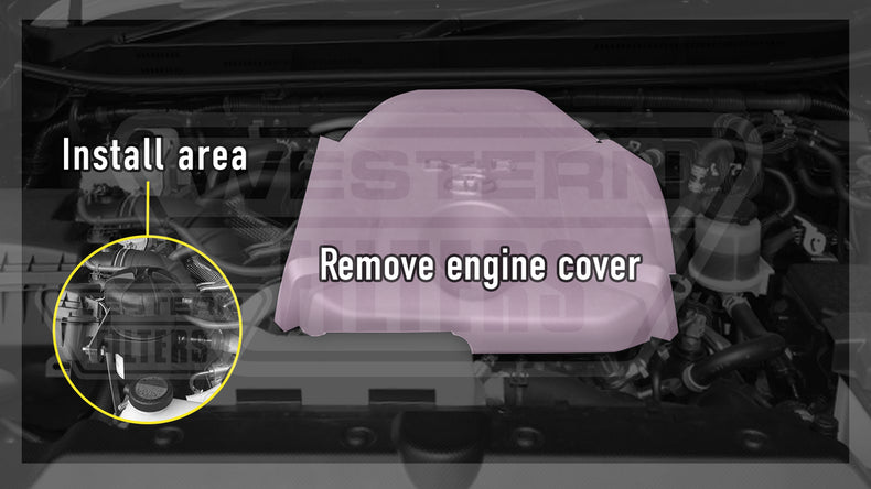 Toyota LC Prado (2015-Aug 2020) 2.8L 150s 1GD-FTV Diesel Mann+Hummel ProVent Oil Catch Can Kit OS-PROV-13
