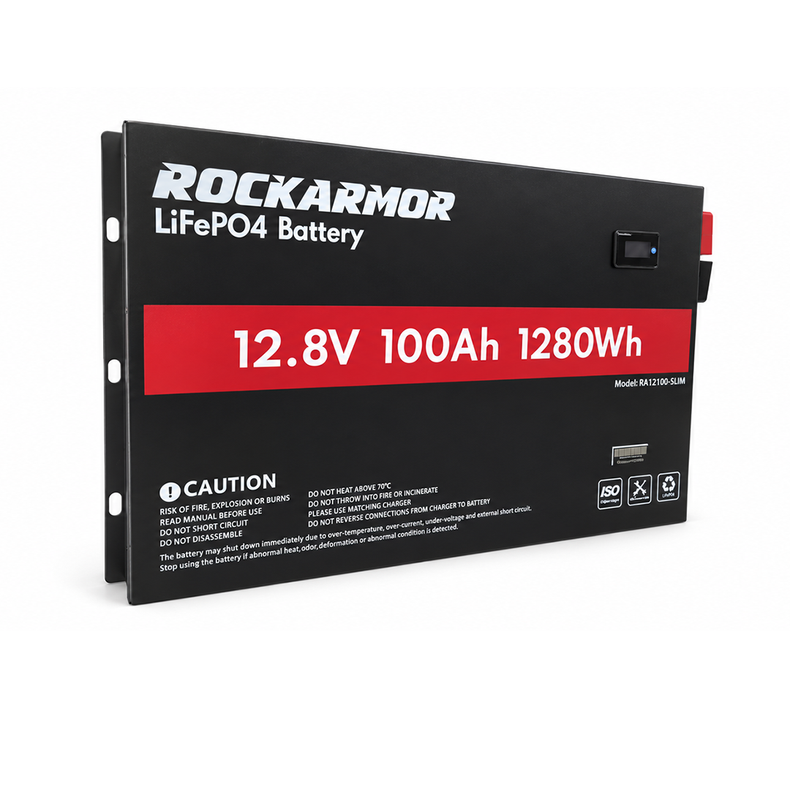 rockarmor lithium battery 200ah slimline
