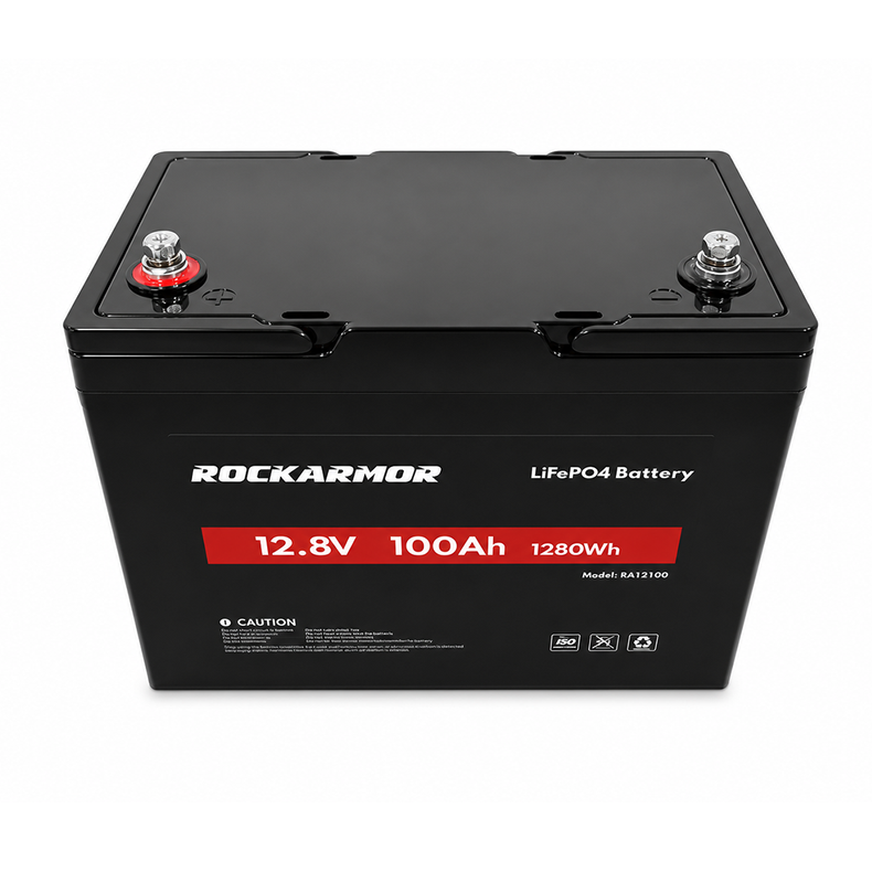 100AH Lithium Battery - Rockarmor 4x4