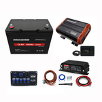 100AH Lithium Battery /  Inverter & Redarc DCDC Charger 12v Package