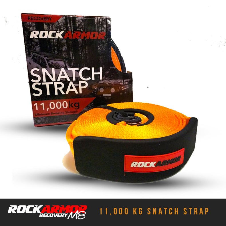 11,000Kg Rated Snatch Strap - Rockarmor 4x4