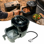 12v air fryer 4 litre rockarmor 