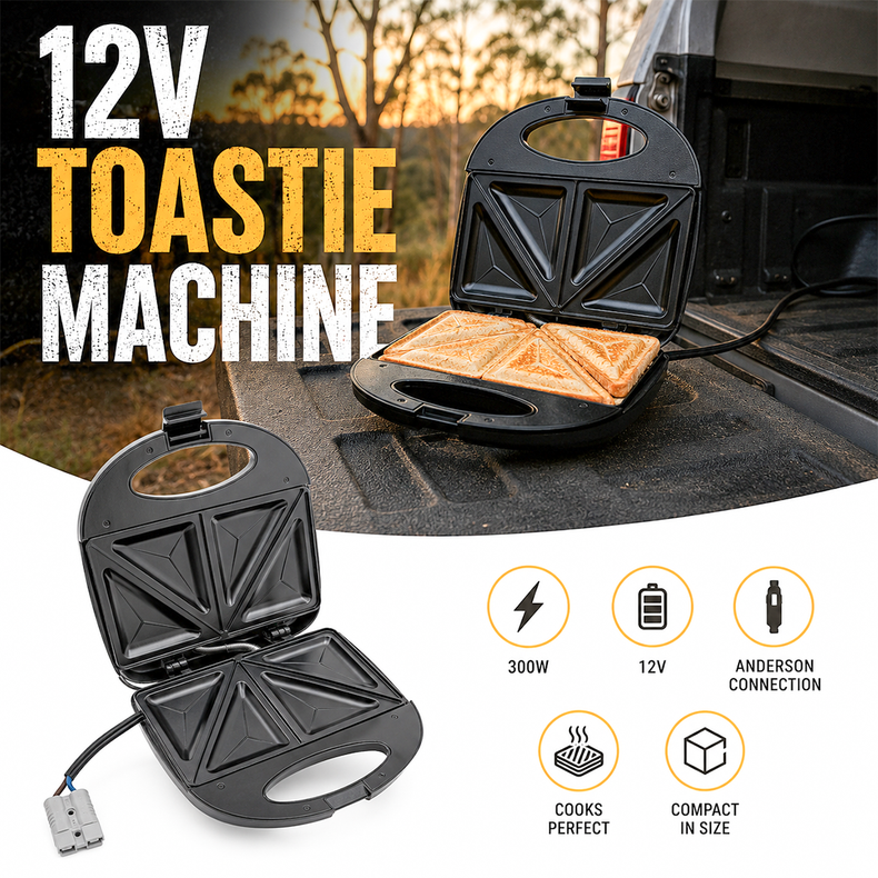 12V Toastie Maker with Anderson Plug