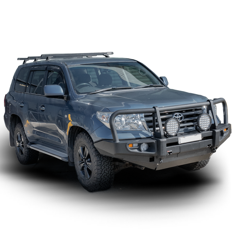 200 Series Touring Pack Suits: 200 Series 2007-08/15 - Prem Bullbar, Winch, Lights, uhf + Free Fridge