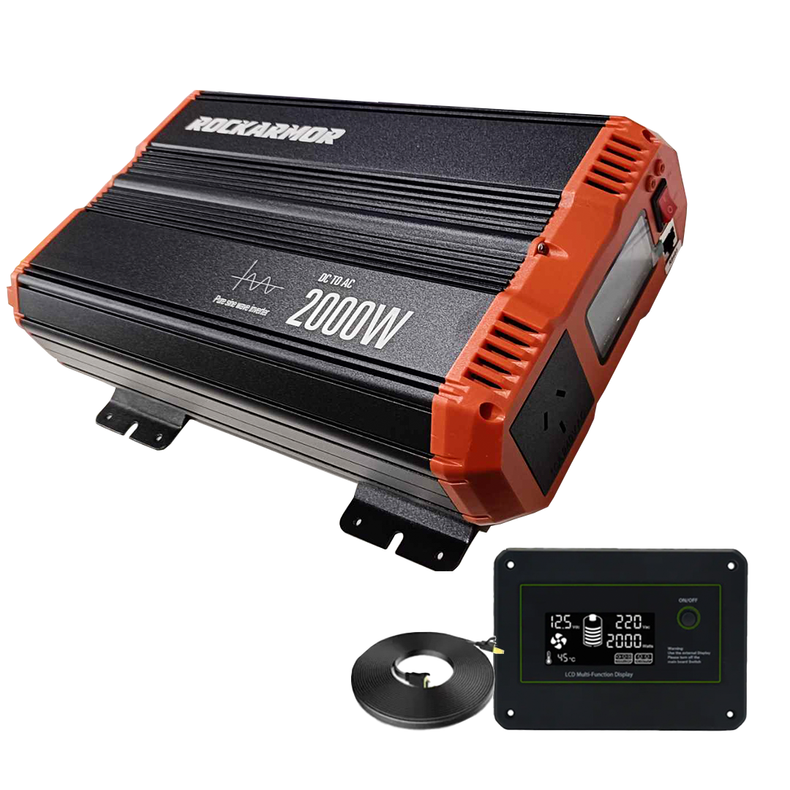 2000W Pure Sine Wave Inverter - Rockarmor