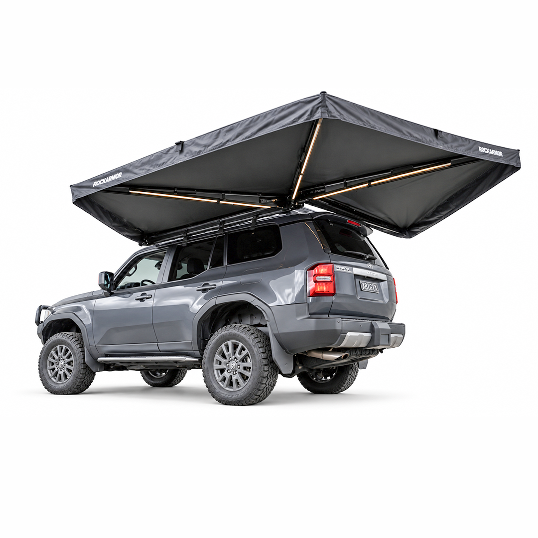 270 Awning Shorty Free Standing Built-in Lighting