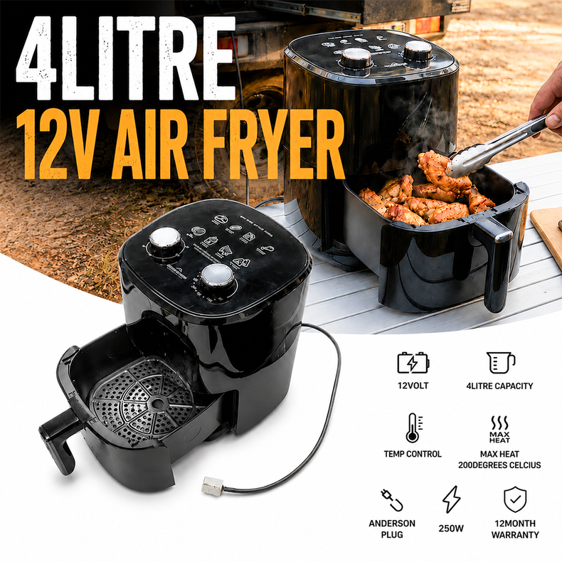 12v Air Fryer 4 Litre