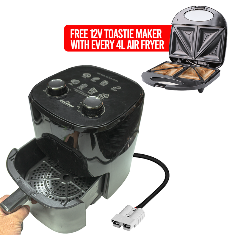 12v Air Fryer -  All New 4Litre Model