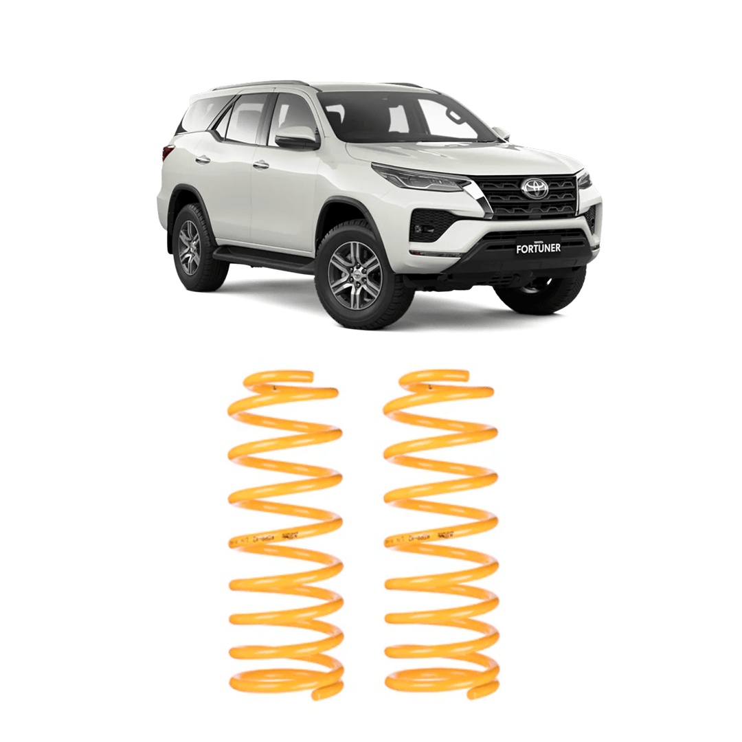 Ftune Spring Fortuner Rear Suspension Kings Coil Springs (Pair) - Suits 15+ Fortune