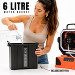 6 LITRE WATER BUCKET FOR MISTING FAN 