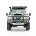 lc70 Series Rockarmor GT Bull Bar - Winch Compatible - Built-In Recovery Points - High Approach Angles