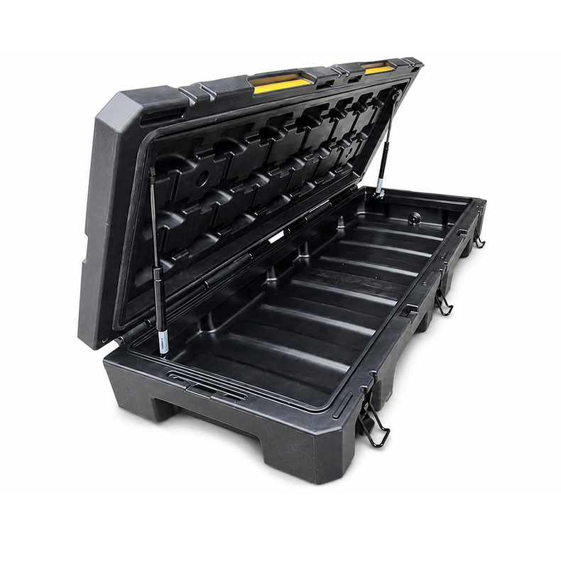4wd camping box slimline with gas struts


