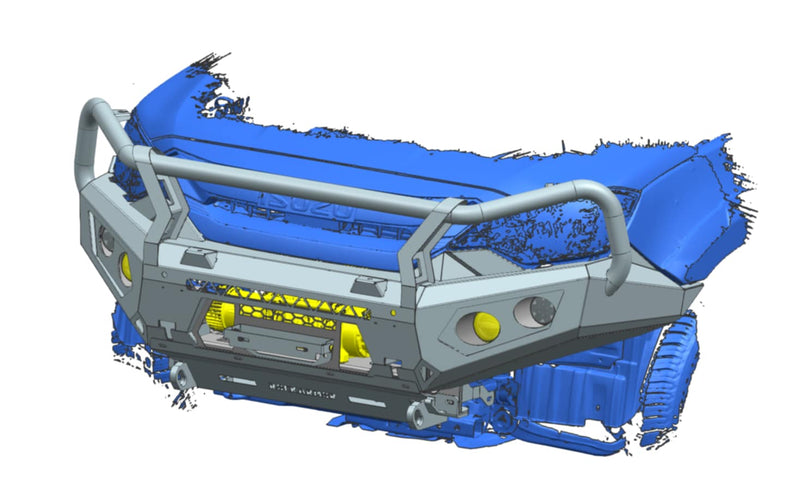 Isuzu Dmax Bullbar - Suits 05/2024 Onwards | Rockarmor GT