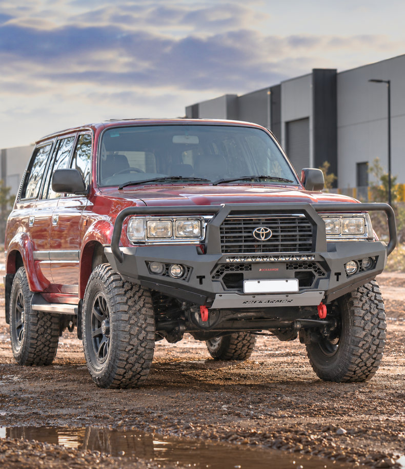 80 Series Landcruiser Bullbar - Rockarmor GT