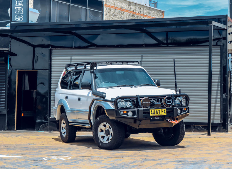 90 Series Bullbar & Rock Slider Combo