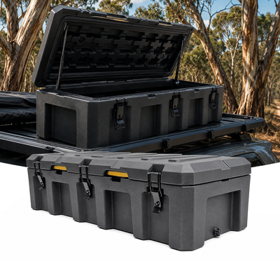 Camping Storage Box 95Litre with Gas Struts