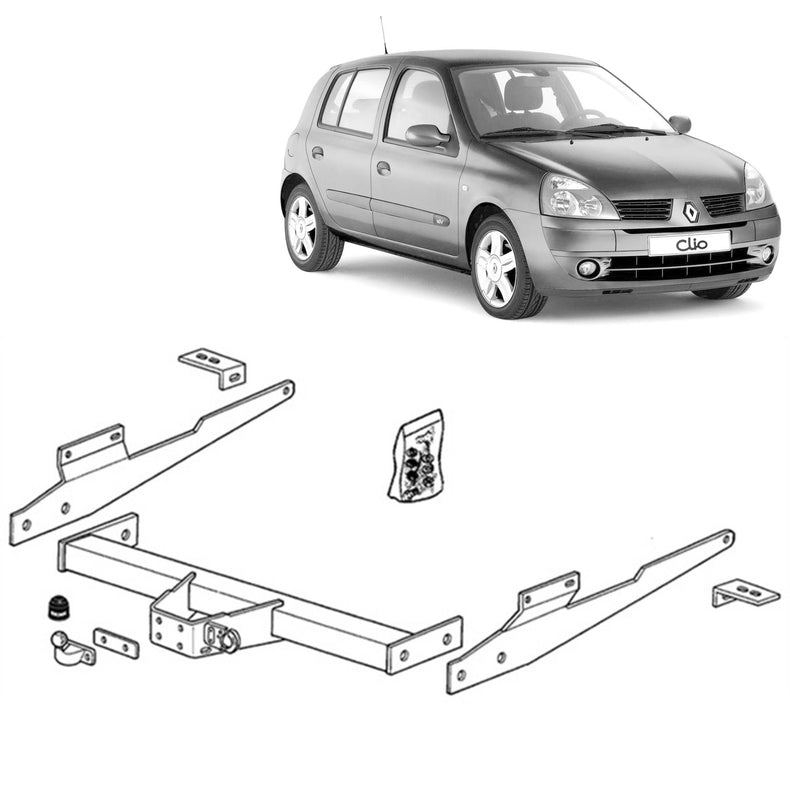 Brink Towbar for Renault Clio (12/2001 - 06/2006), Renault Clio (12/2001 - 08/2008)