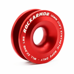 Rope Pulley 120mm | 12mm Winch Rope Soft Shackle Red | Rockarmor 4x4