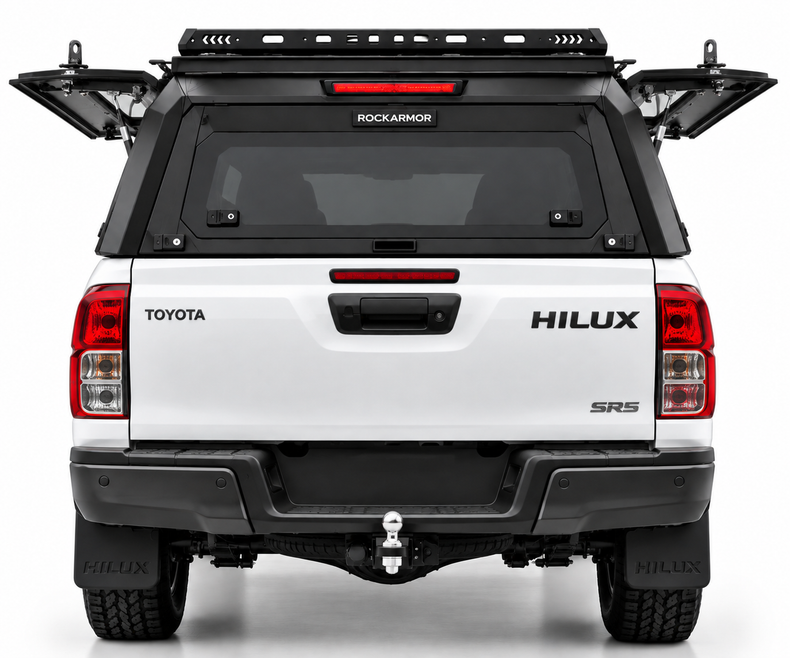 N70 Hilux Aluminium Tub Canopy
