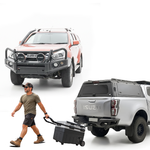 Isuzu Dmax Elite Bull Bar + Aluminium Canopy + Free 40L Fridge - Suits 02/2017 - 07/2020 Models