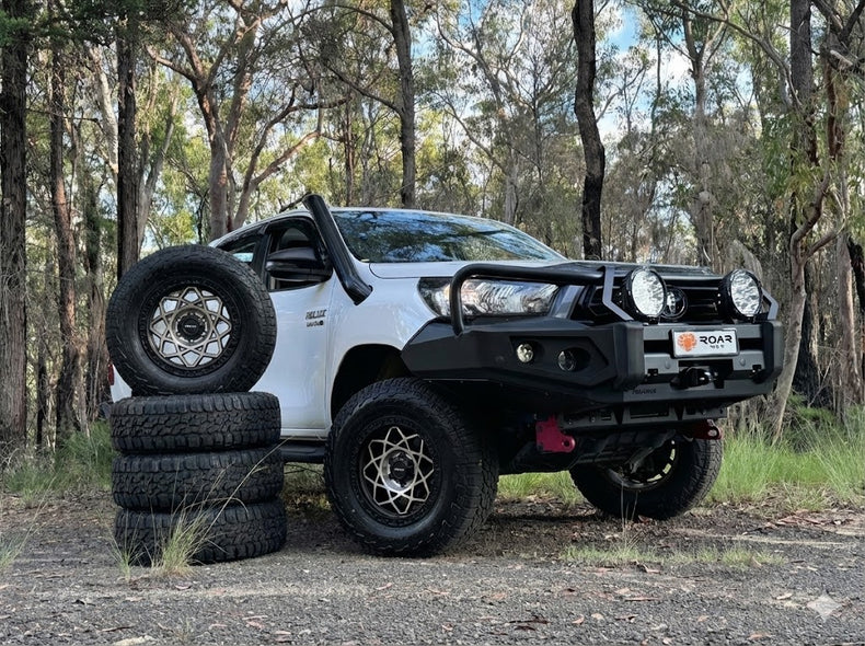 ROAR 4X4 DX005 17x9 Off-Road Alloy Wheel Set of 4 – 6x139.7 PCD, ET0, 110.1CB – Premium Fit for Hilux, Ranger, D-MAX, BT-50, Triton, Colorado, Prado, Navara