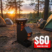 Portable Wood fire Camping Rocket Stove