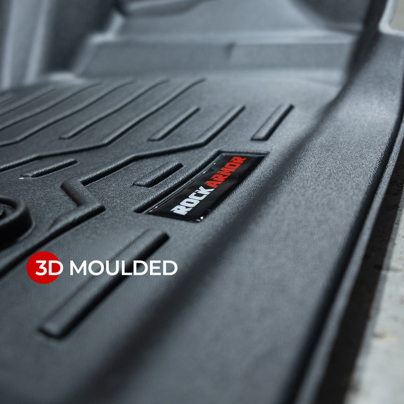 Moulded 3D Car Floor Matts - Isuzu Dmax | 06/2012 - 07/2020