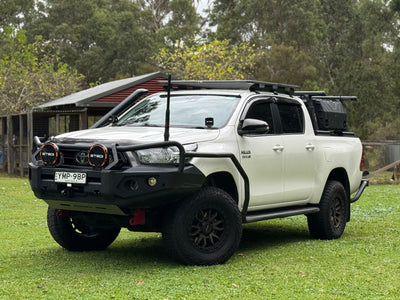 Roar 4x4 Aluminium Roof Rack Platform for Toyota Hilux N80 (2015+) - Dual Mount System